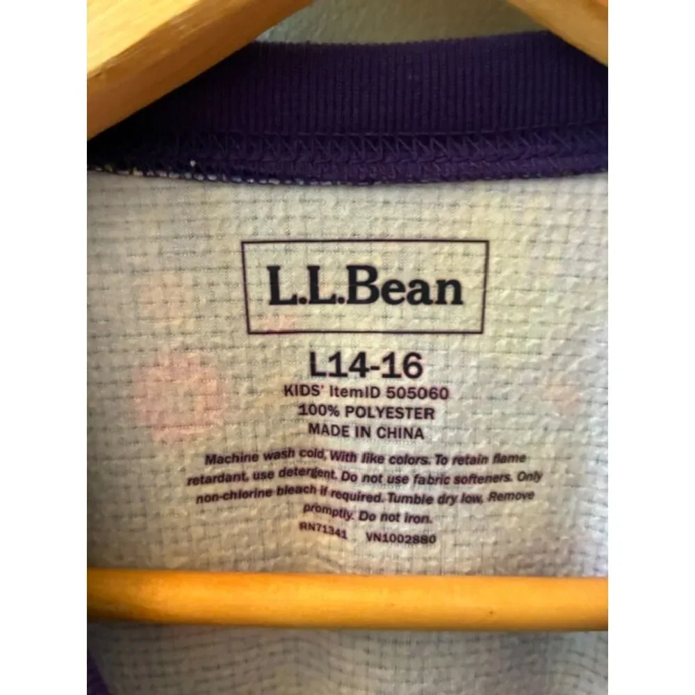 L.L.Bean Kids Woodland Print Pajama Set | Size 14-16 | EUC Large
